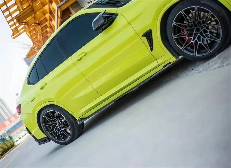 For  X4M F98 X3M F97 AE Style Carbon Fiber Front Bumper, Front Lip, Rear Diffuser, Rear Spoiler, Rear Trunk Wing